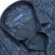 Print Blue Shirt : Slim