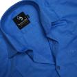 Plain Dark Blue Shirt : Business