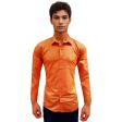 Plain Rust Shirt : Business