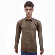Plain Brown Shirt : Business