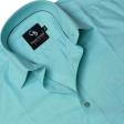 Plain Light Green Shirt : Business