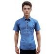 Combination Blue Shirt : Ditto