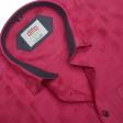 Self Design Pink Shirt : Ditto