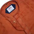 Self Design Orange Shirt : Ditto