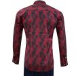 Checks Maroon Shirt : Ditto