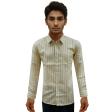 Stripes Fawn Shirt : Business