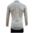 Print Cream Shirt : Party