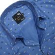 Print Dark Green Shirt : Party