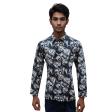 Print Black Shirt : Party