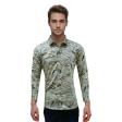 Print Cream Shirt : Party