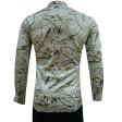Print Cream Shirt : Party
