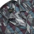 Print Gray Shirt : Party