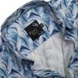 Print Blue Shirt : Party