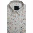 Print Cream Shirt : Party