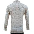 Print Cream Shirt : Party