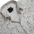 Print Cream Shirt : Party