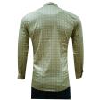 Print Green Shirt : Party