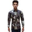 Print Black Shirt : Party