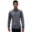 Print Brown Shirt : Party