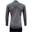 Print Brown Shirt : Party
