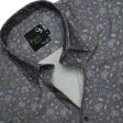 Print Brown Shirt : Party
