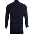 Combination Navy Blue Shirt : Ditto