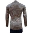 Print Gray Shirt : Party