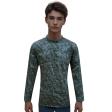 Print Green Shirt : Party
