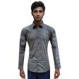 Print Black Shirt : Slim