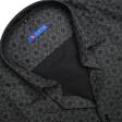 Print Black Shirt : Slim