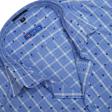 Print Light Blue Shirt : Slim