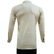 Self Design Fawn Shirt : Business