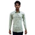 Self Design Green Shirt : Business