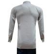 Self Design Gray Shirt : Business