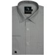 Self Design Gray Shirt : Business