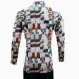 Print Green Shirt : Party