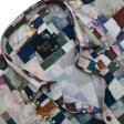 Print Green Shirt : Party