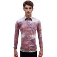 Print Mauve Shirt : Party