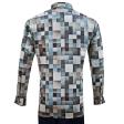 Print Green Shirt : Party