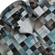 Print Green Shirt : Party