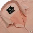 Plain Peach Shirt : Business