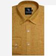 Plain Gold Shirt : Business