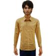 Plain Gold Shirt : Business