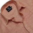 Plain Peach Shirt : Business