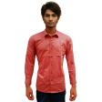 Stripes Rust Shirt : Business