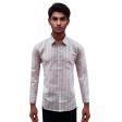 Stripes Mauve Shirt : Business