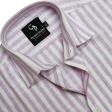 Stripes Mauve Shirt : Business