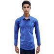 Checks Blue Shirt : Business