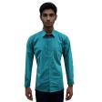 Checks Light Green Shirt : Business