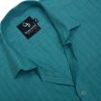 Checks Light Green Shirt : Business